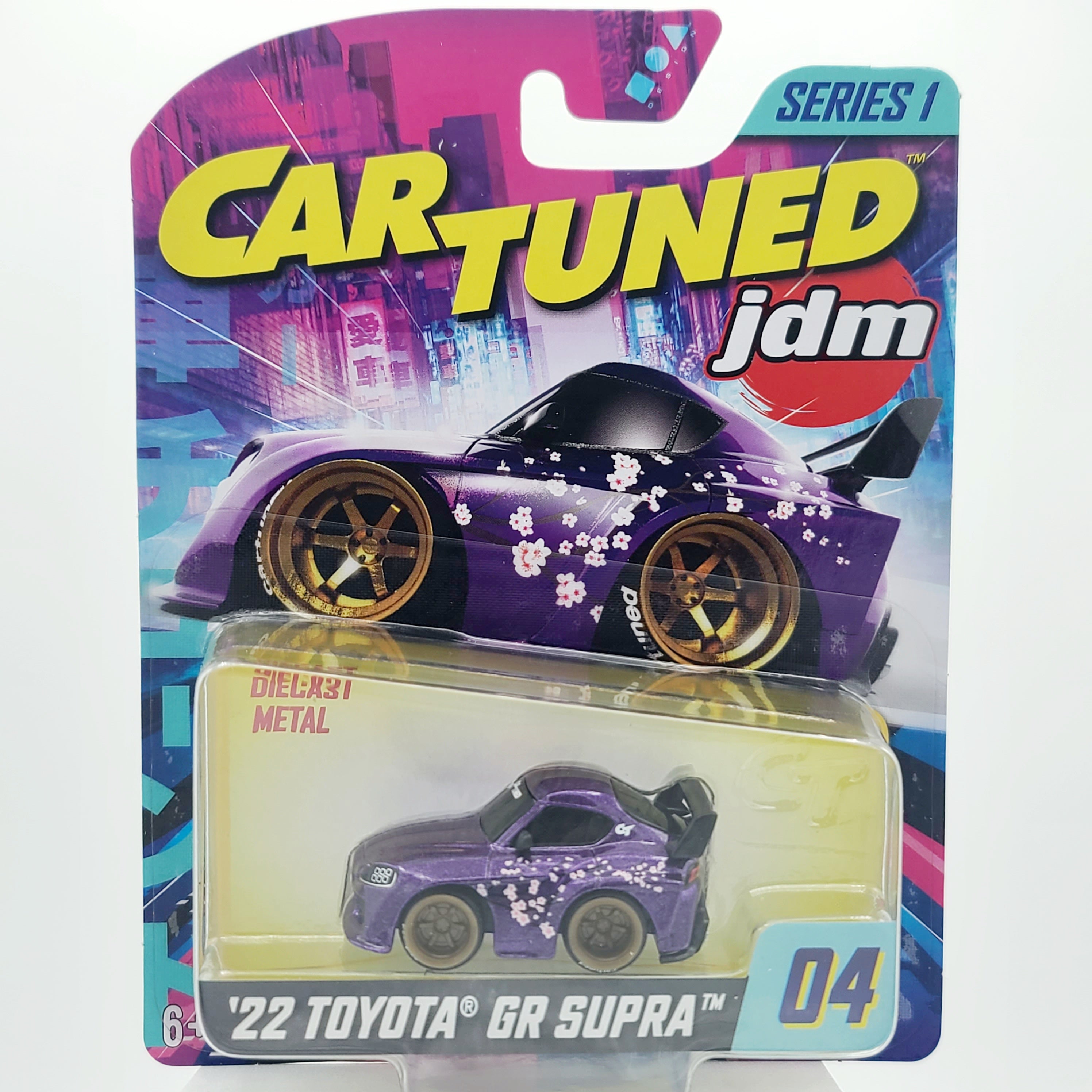 MGA Car Tuned '22 Toyota GR Supra #04 (2025 JDM Series 1)